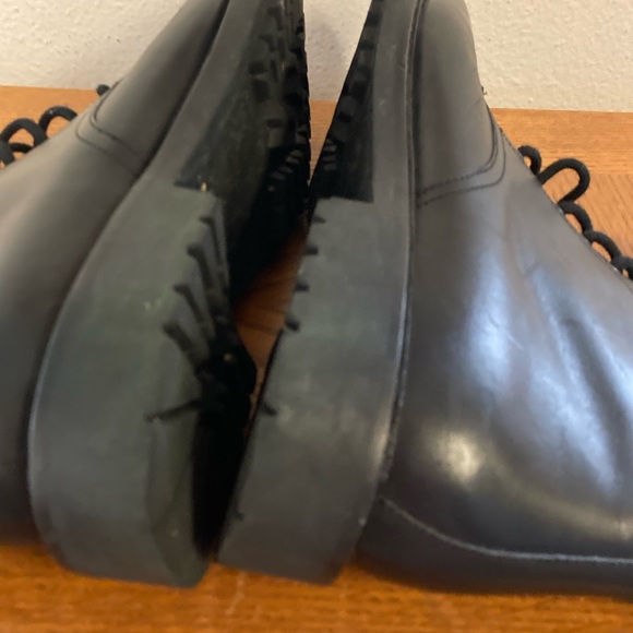 JWN John W. Nordstrom MS Ramiro 70803 Leather Black Lace-up Boots (size 12) - Picture 6 of 8